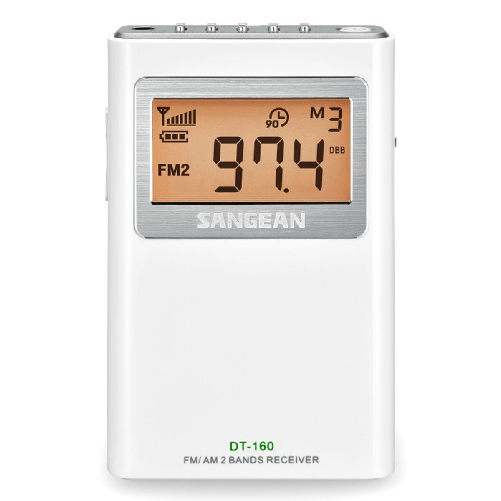 Sangean Radio Portatile Sangean DT-160 Bianco