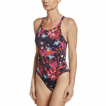Nike Costume da Bagno Donna Nike Fastback flora Porpora