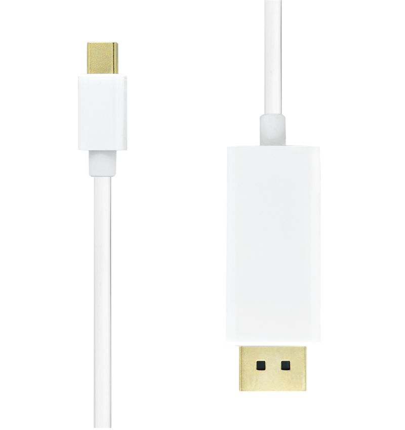 ProXtend-USBC-DP-0005W-cavo-e-adattatore-video-05-m-USB-tipo-C-DisplayPort-Bianco--ProXtend-USB-C-to-DisplayPort-Cable-