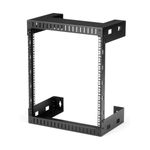 StarTech.com 12U 19" Rack di rete per montaggio a parete a 2 staffe - Rack a muro profondo 12"/30cm a telaio aperto