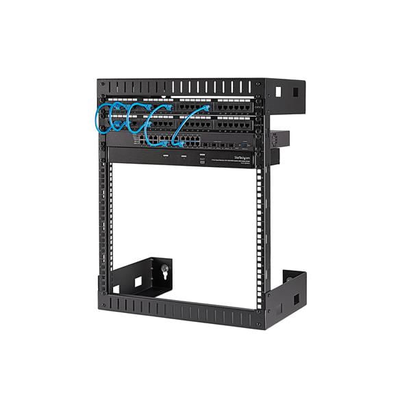 StarTech.com-12U-19--Rack-di-rete-per-montaggio-a-parete-a-2-staffe---Rack-a-muro-profondo-12--30cm-a-telaio-aperto.-Rac