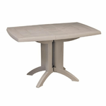 Grosfillex Tavolo Pieghevole Grosfillex Vega Lino Resina Plastica 118 x 77 x 72 cm