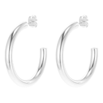Michael Kors Orecchini Donna Michael Kors SMALL HOOP Acciaio inossidabile Argentato