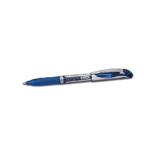 Pentel-EnerGel-Xm-Penna-in-gel-con-cappuccio-Fine-Blu-12-pz