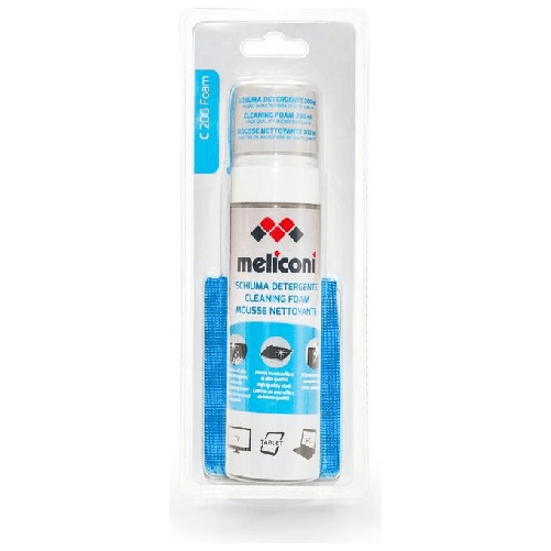 Meliconi-C200-FOAM-LCD-TFT-Plasma-Spruzzo-e-panno-asciutto-per-la-pulizia-dell-apparecchiatura-200-ml