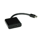 Nilox VALUE Mini DisplayPort/HDMI 0.15m HDMI tipo A (Standard) Nero