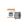 Hamlet-Bobina-di-filamento-per-stampanti-3D-3DX100-in-ABS-Grigio-da-1kg