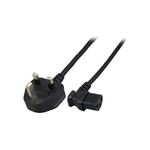 Itb Solution Microconnect PE090420A cavo di alimentazione Nero 2 m BS 1363 Accoppiatore C13