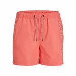 Jack & Jones Costume da Bagno Uomo Jack &amp; Jones Double Logo Corallo
