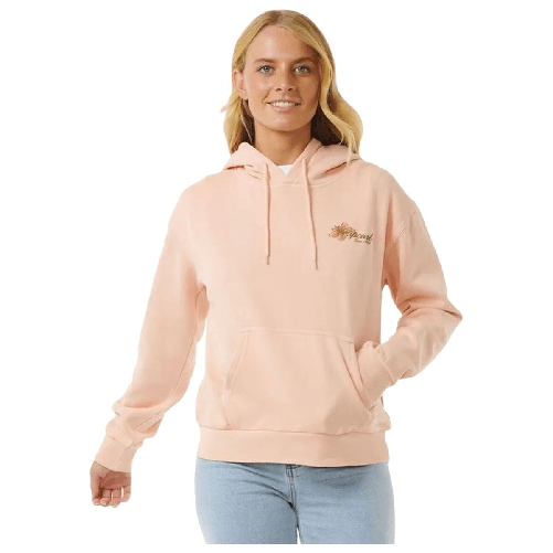 Rip Curl Felpa con Cappuccio Donna Rip Curl Wild Bloom Giallo