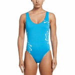 Nike Costume da Bagno Donna Nike U-Back One Piece Indaco