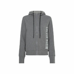 Calvin Klein Giacca Sportiva da Donna Calvin Klein Full Zip Grigio scuro