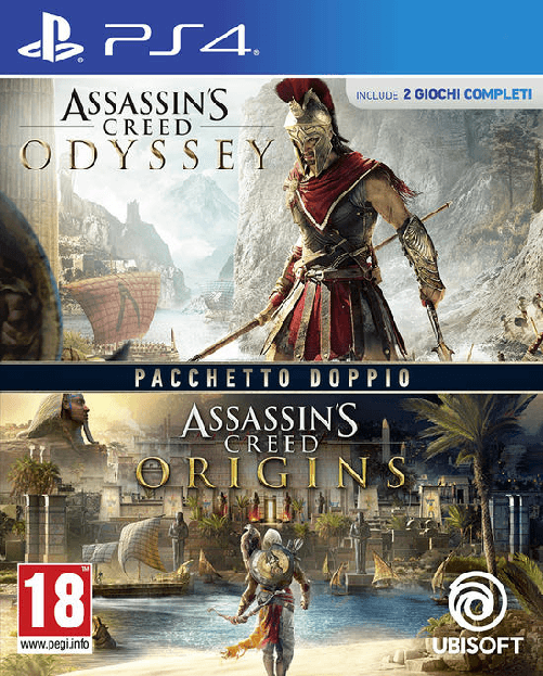 UBISOFT ASSASSIN'S CREED ODYSSEY + ASSASSIN'S CREED ORIGINS PS4 UK