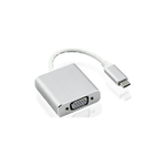 Nilox USB Type-C - VGA M/F adattatore grafico USB Argento