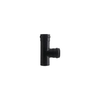 SAVE-Fumisteria-Plus-PN805F-Tubo-per-canna-fumaria-a-T-Nero