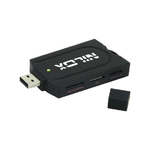 Nilox 10NXCRAIN1001 lettore di schede USB 2.0 Nero