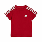 Adidas Completo Sportivo per Neonati Adidas Three Stripes Rosso