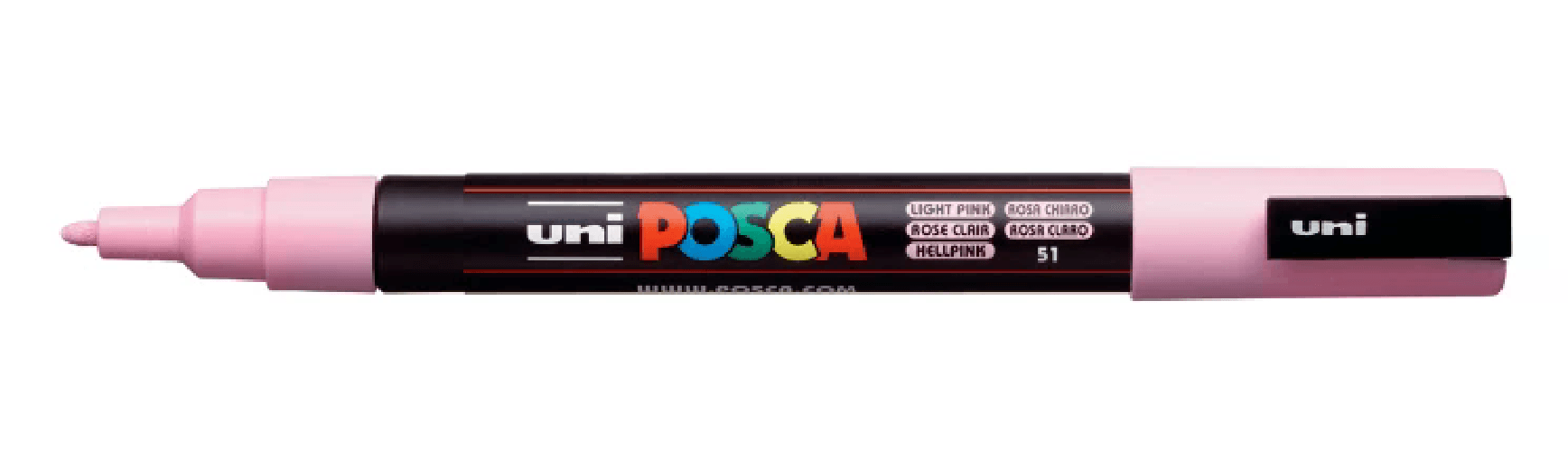 POSCA PC-3M Rosa chiaro