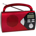 Metronic 477201 radio Portatile Digitale Rosso