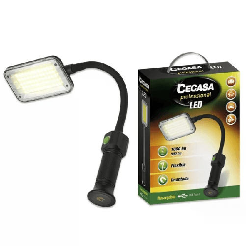 Cegasa  Torcia LED flessibile professionale Cegasa fino a 1000 lm - Durata della batteria fino a 4 ore