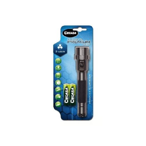 Cegasa Personal Premium Linterna 20lm - Fabicada en Aluminio Anodizado - Resistencia a Golpes y Humedad