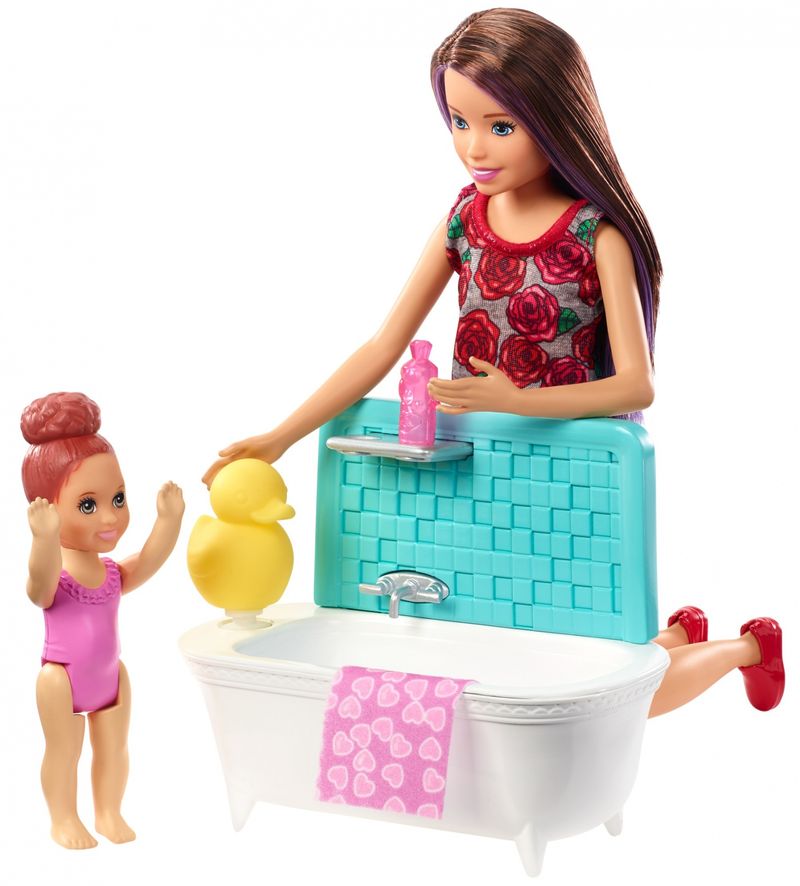 Barbie-Babysitter-Playset-Assortito-