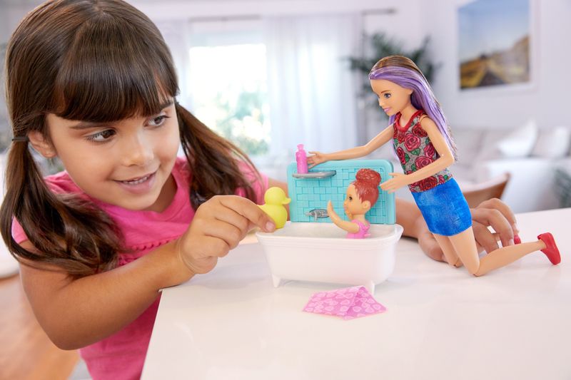 Barbie-Babysitter-Playset-Assortito-