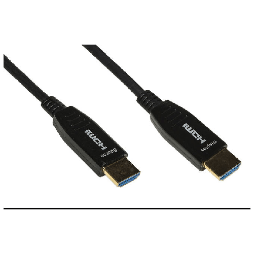 Cavo Hdmi<Sup>®</Sup> 2.0 Aoc Fibra Ottica Ibrido Hdcp Arc Edid 4K@60Hz@4:4:4 Mt 100