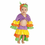 BigBuy Carnival Costume per Neonati Cuba Bambina Ballerino di Salsa (3 Pezzi)