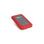 Hamlet USB 3.0 Mirror Disk box esterno per hard disk SATA 2,5'' rosso