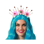 BigBuy Carnival Diadema Rosa