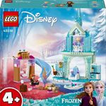 LEGO Disney Princess 43238 Castello di Ghiaccio di Elsa di Frozen, Palazzo Giocattolo delle Principesse