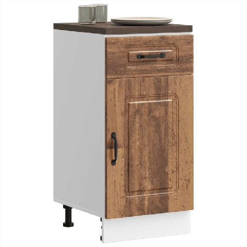 VidaXL Base da Cucina Kalmar Legno Vecchio in Legno Multistrato
