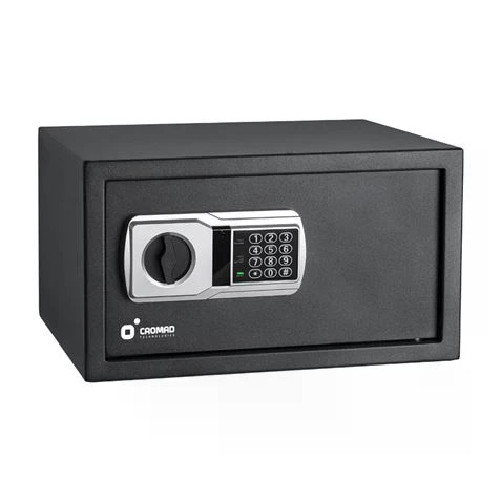 Cromad  Cassaforte elettronica Cromad - Alta sicurezza - Da 3 a 8 cifre - Cerniere nascoste