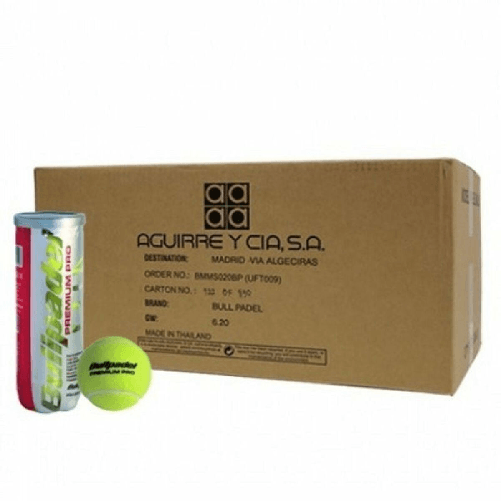 Bullpadel Palline da Padel Bullpadel Premium Pro 72 Unità