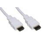 Cavo Hdmi<Sup>®</Sup> 4Kx2K Per Pc Notebook Hdtv Ecc Contatti Dorati Mt 2 Colore Bianco