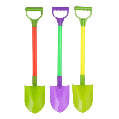 TrAdE Shop Traesio  Vanga Pala Mare Spiaggia 63cm Paletta Per Sabbia Giocattolo Per Bambini Colorata 618561 -