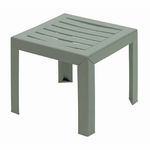 Grosfillex Tavolo aggiuntivo Grosfillex Miami Verde Chiaro 40 x 40 cm