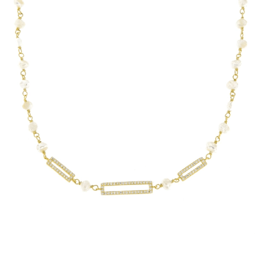New Bling Collana Donna New Bling 9NB-PRL11A Dorato