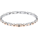 Maserati Bracciale Uomo Maserati ICONIC Acciaio inossidabile Argentato