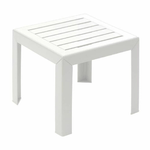 Grosfillex Tavolo aggiuntivo Grosfillex Bianco Resina Plastica 40 x 40 x 35 cm