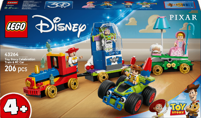 LEGO Toy Story: Treno e Auto RC celebrativi
