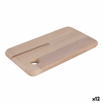 Quttin Tagliere Quttin Quttin Marrone Legno 27 x 15 cm (12 Unità)