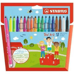 Stabilo Set di Pennarelli Stabilo 378/1-18-01 Multicolore (18 Pezzi)