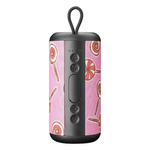 Music sound altoparlante bluetooth portatile 5w mono verticale rosa cilindrico