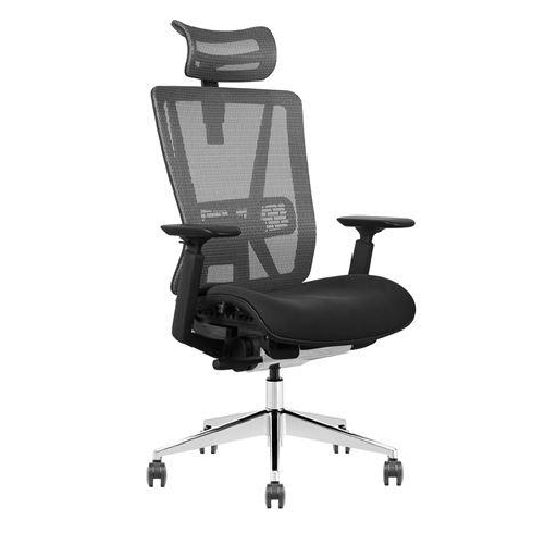 Cromad Sedia Cromad concisa, comoda ed elegante - Si adatta perfettamente al corpo - Poggiatesta cervicale regolabile