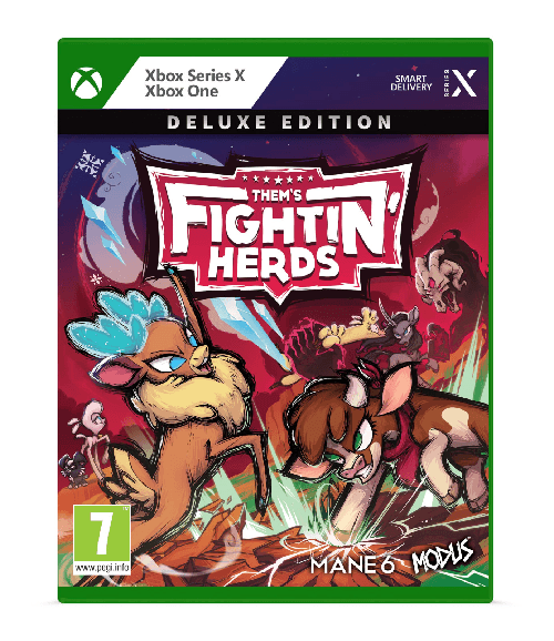 Modus Them's fightin' herds edizione deluxe xbox one/series x videogioco picchiaduro 2d modus