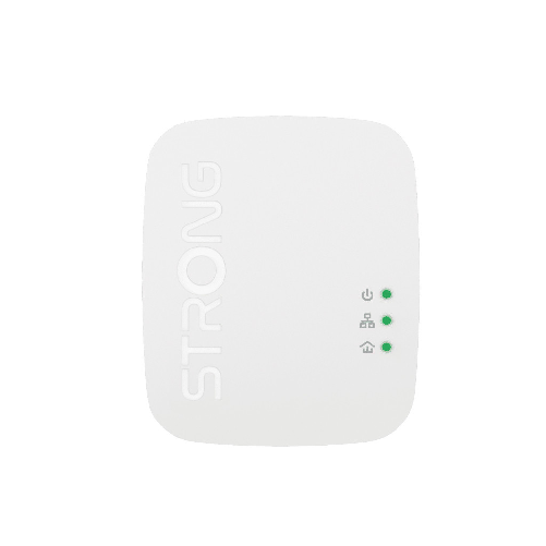 Strong powerl1000duomini adattatore powerline 1000 mbit/s gigabit ethernet duo bianco