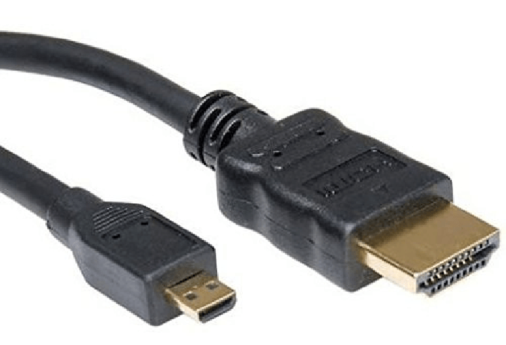 Nilox cavo hdmi a micro hdmi 2 metri maschio-maschio nero