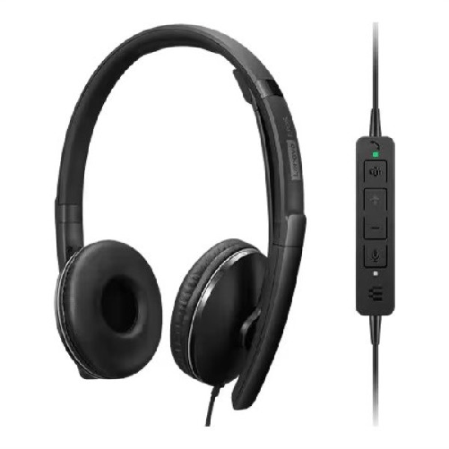 Lenovo 4xd1m45627 cuffie con microfono stereo sovraurali usb-c/a noise cancelling